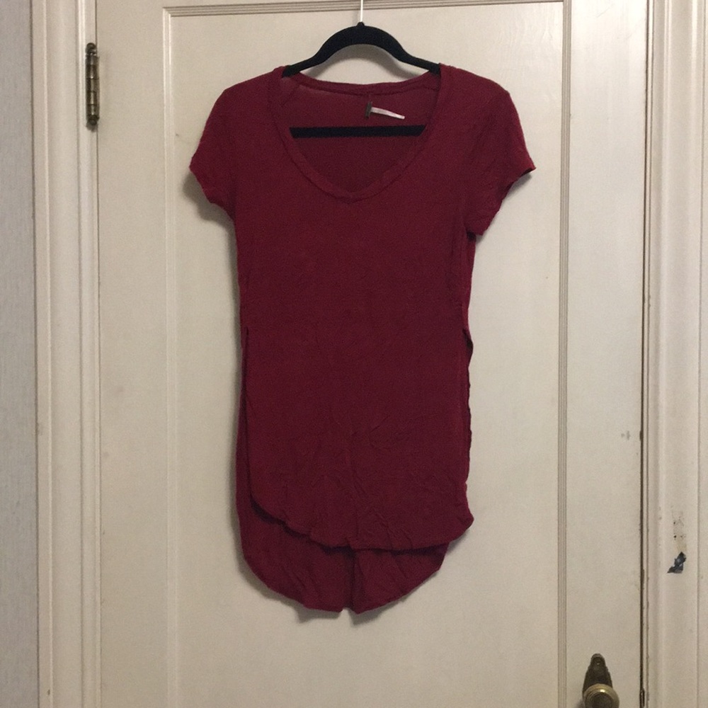 Red (long) shirt